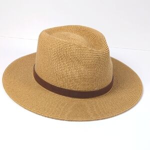 FURTALK Wide Brim Sun Straw Woven Panama Hat